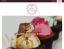 Tablet Screenshot of cupcakesweeties.co.nz